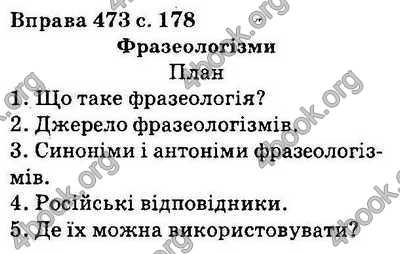 Ответы Українська мова 5 класс Ворон. ГДЗ