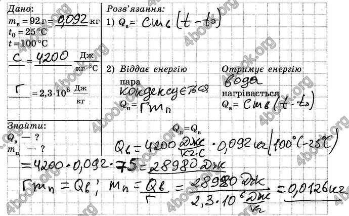 Відповіді Зошит контроль Фізика 8 клас Божинова 2016. ГДЗ