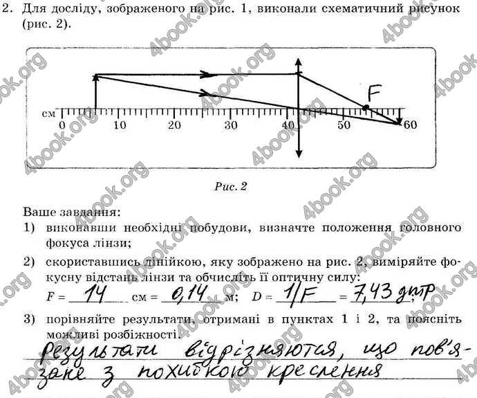 ГДЗ Зошит лабораторні Фізика 9 клас Божинова 2017