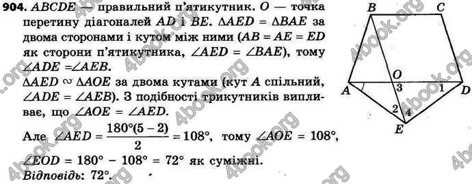 Відповіді Геометрія 9 клас Істер 2017. ГДЗ