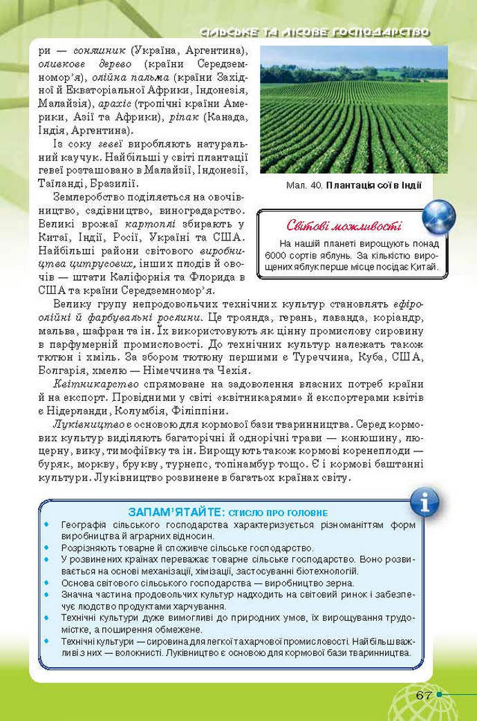 Географія 9 клас Гільберг 2017