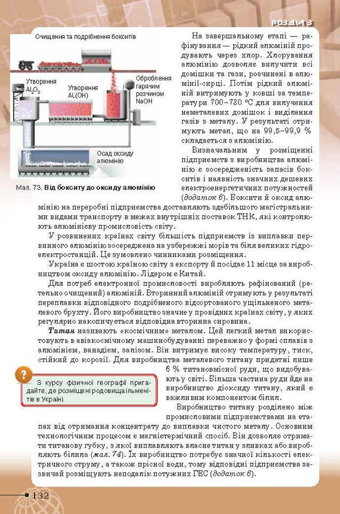 Географія 9 клас Гільберг 2017