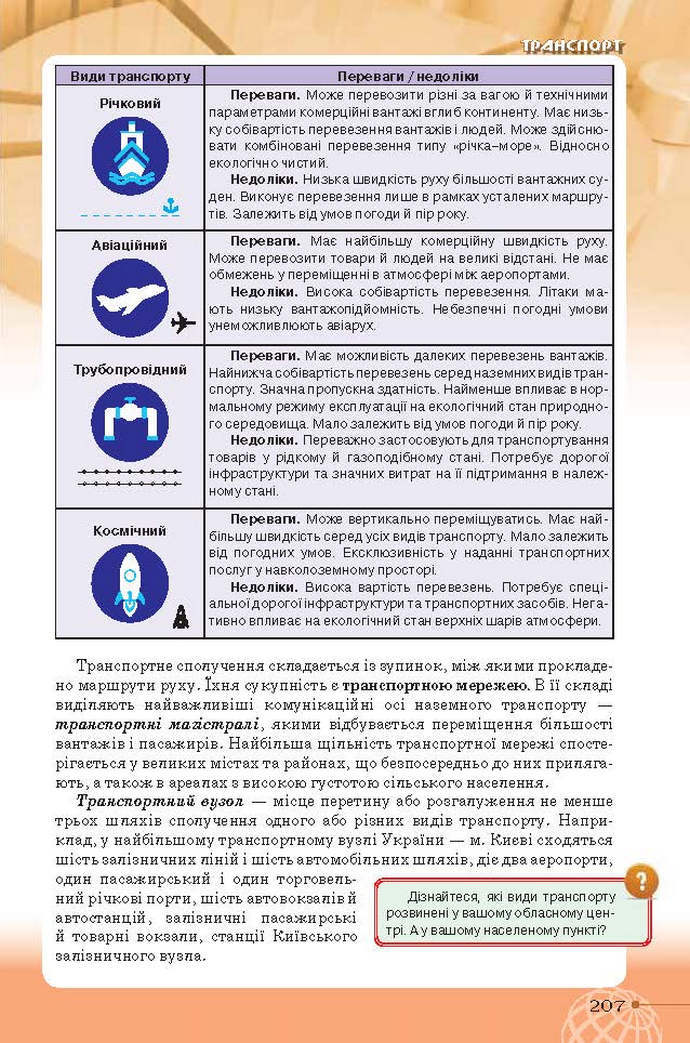 Географія 9 клас Гільберг 2017