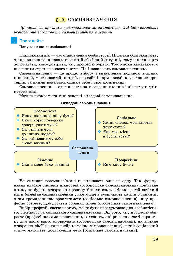 Основи здоров’я 9 клас Бойченко 2017