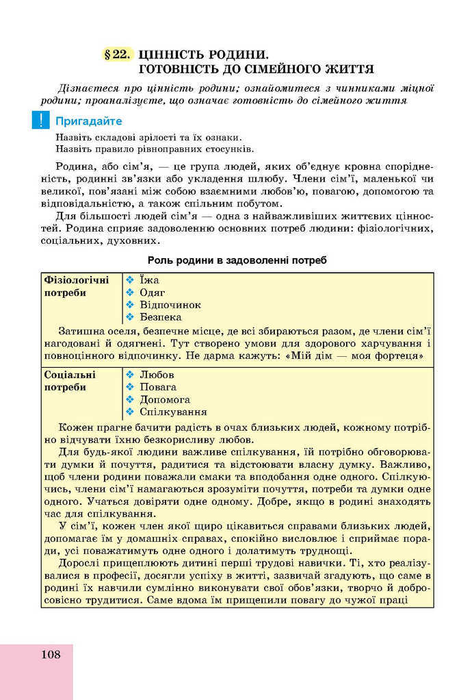 Основи здоров’я 9 клас Бойченко 2017