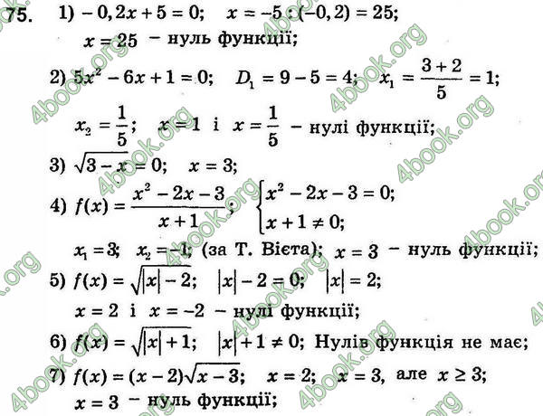 Відповіді Збірник задач Алгебра 9 клас Мерзляк 2017. ГДЗ