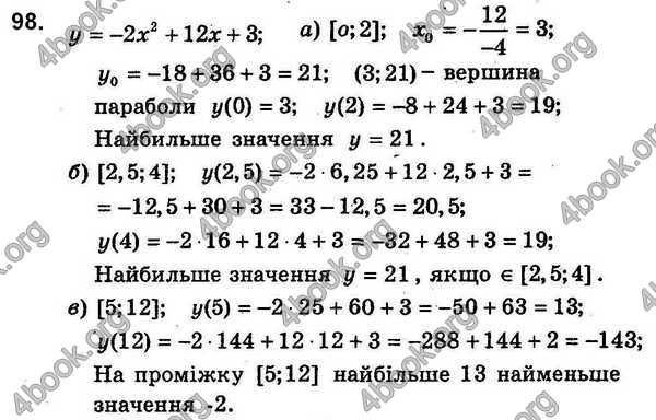 Відповіді Збірник задач Алгебра 9 клас Мерзляк 2017. ГДЗ