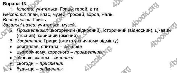 Ответы Українська мова 7 класс Заболотний. ГДЗ (Рус.)