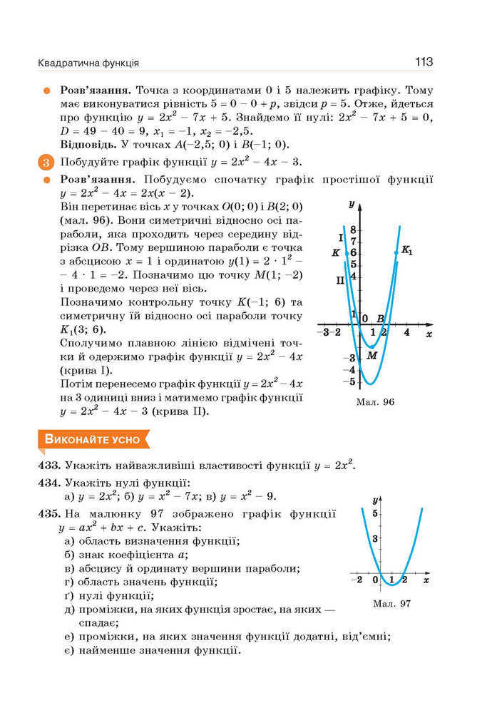 Алгебра 9 клас Бевз 2017