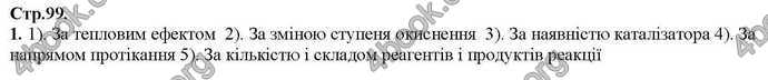 Відповіді Хімія 9 клас Савчин 2017. ГДЗ