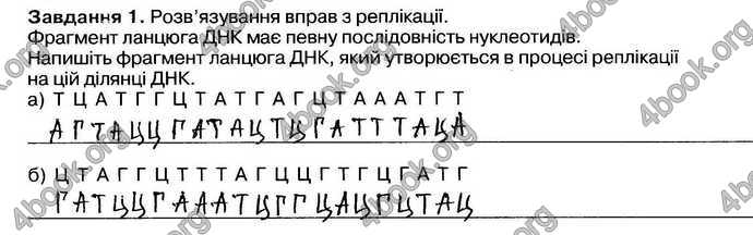 Відповіді Зошит Біологія 9 клас Андерсон 2017. ГДЗ