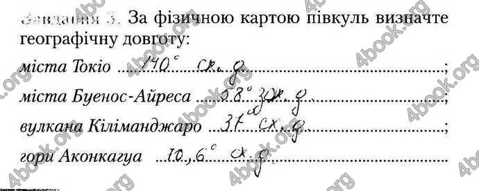 Відповіді Зошит Географія 9 клас Міхелі, Бойко