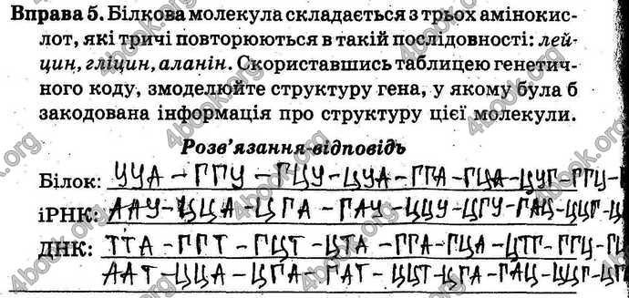 Відповіді Зошит Біологія 9 клас Сало. ГДЗ