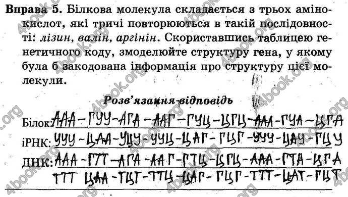 Відповіді Зошит Біологія 9 клас Сало. ГДЗ