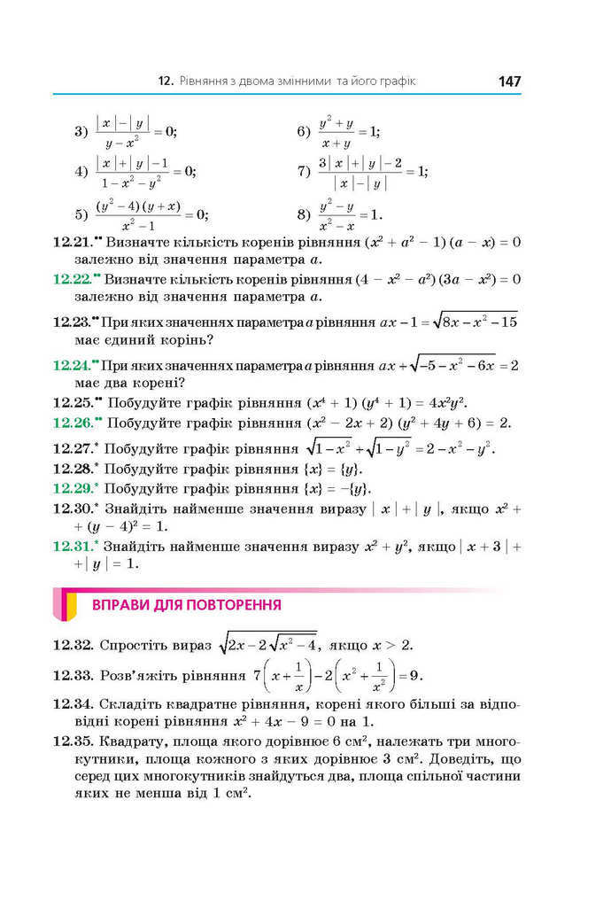 Алгебра 9 клас Мерзляк 2017 (Погл.)