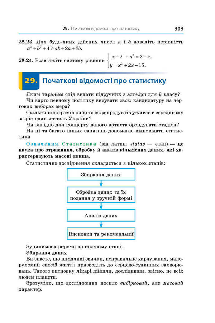 Алгебра 9 клас Мерзляк 2017 (Погл.)