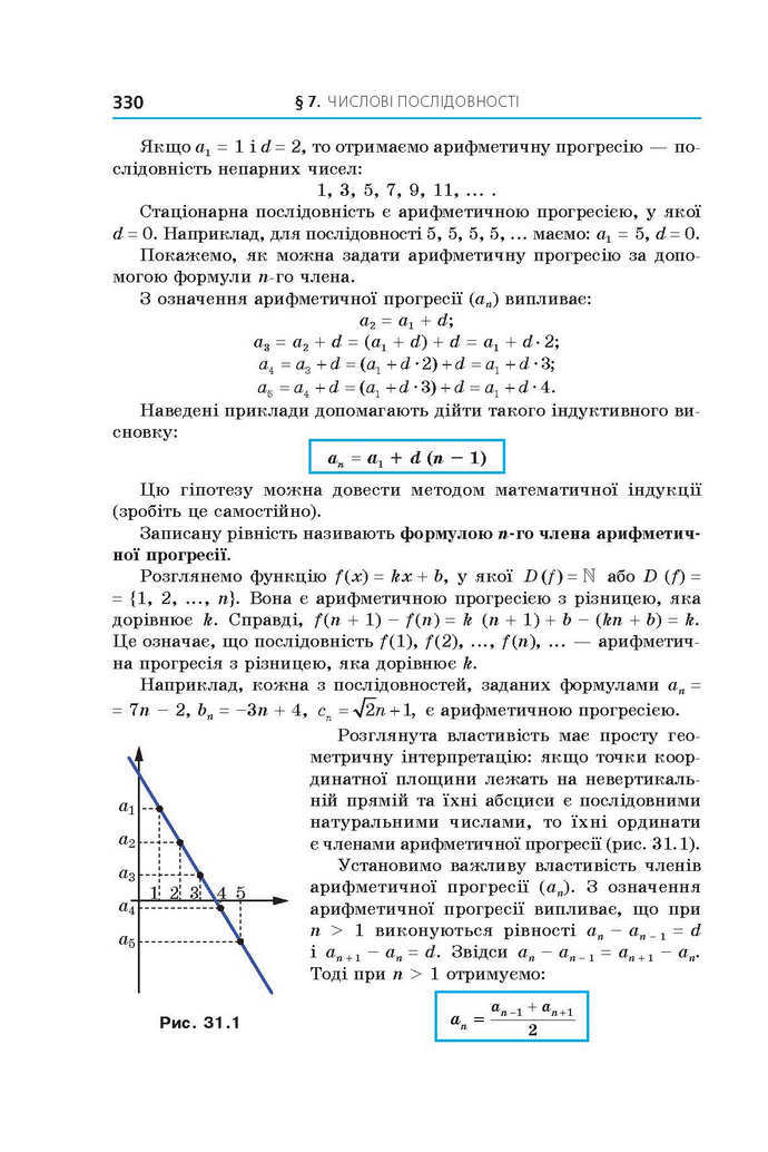 Алгебра 9 клас Мерзляк 2017 (Погл.)