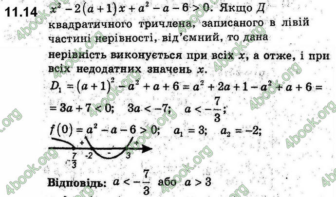 Відповіді Алгебра 9 клас Мерзляк 2017. ГДЗ (Погл.)