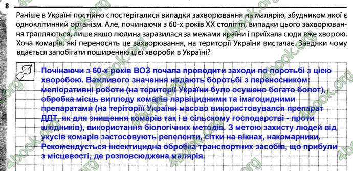 Відповіді Зошит Біологія 6 клас Задорожний. ГДЗ