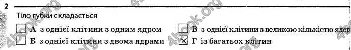 Відповіді Зошит Біологія 6 клас Задорожний. ГДЗ