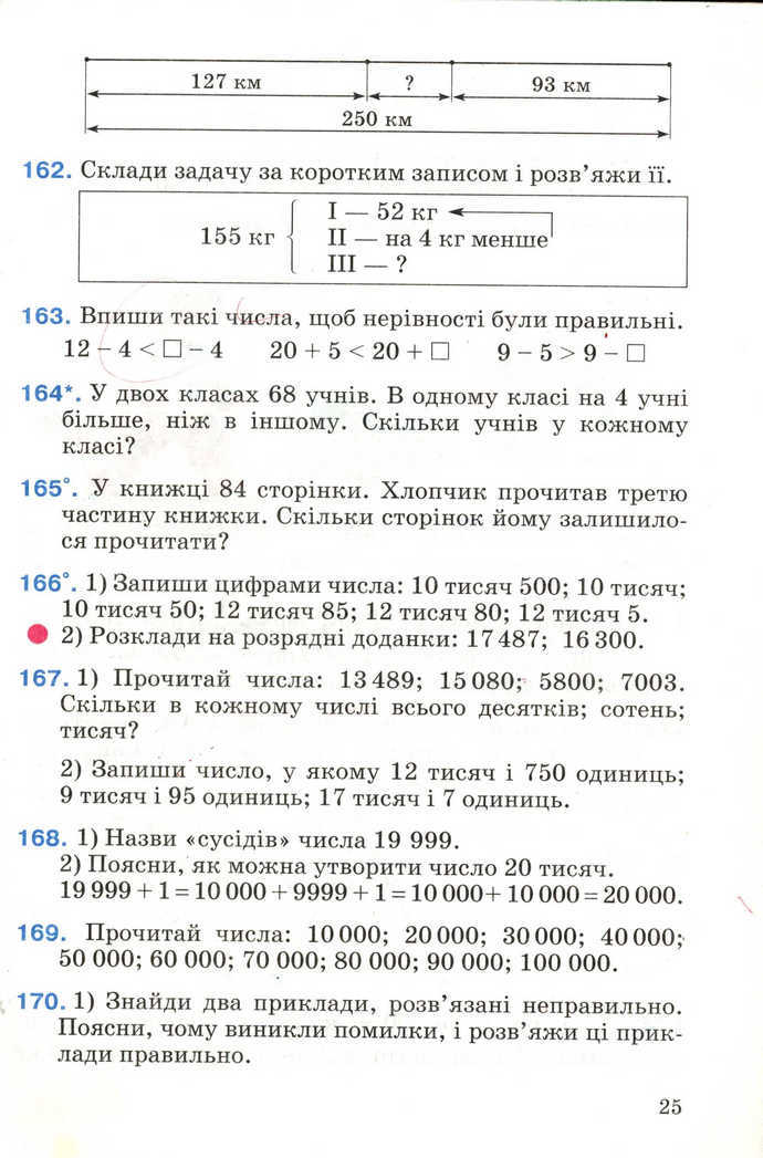 Математика 4 клас Богданович 2004