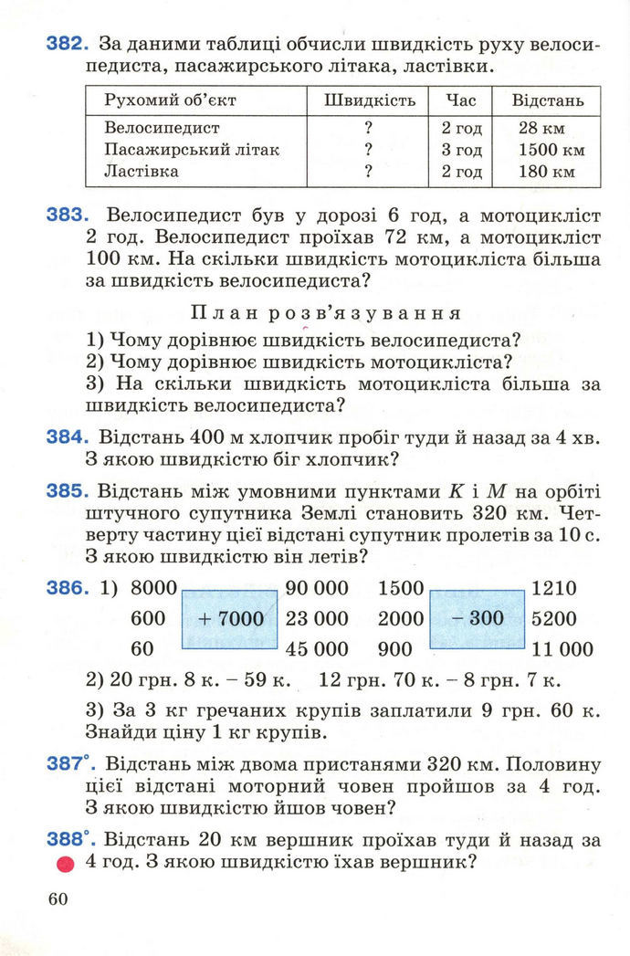 Математика 4 клас Богданович 2004