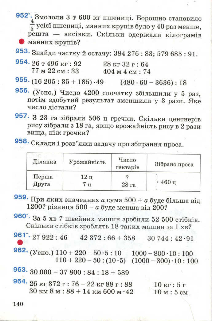 Математика 4 клас Богданович 2004