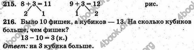 Ответы Математика 1 класс Богданович (Рус.). ГДЗ