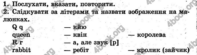 Відповіді Англійська мова 1 клас Карп’юк. ГДЗ