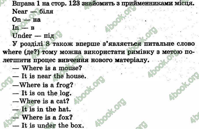 Відповіді Англійська мова 1 клас Ростоцька. ГДЗ