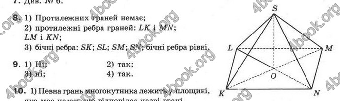 Відповіді Математика 10 клас Бурда. ГДЗ