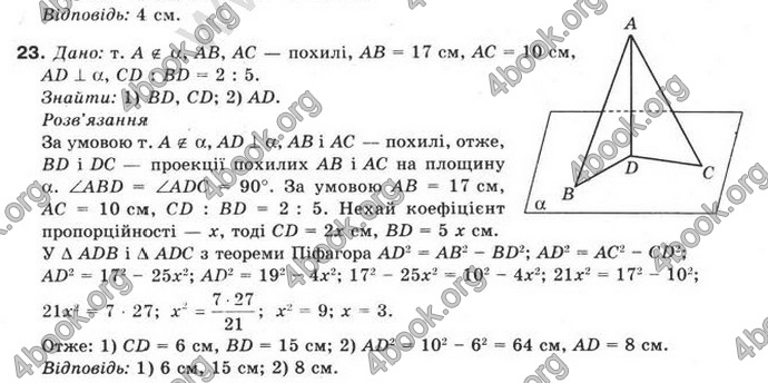 Відповіді Математика 10 клас Бурда. ГДЗ