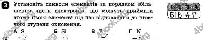 Відповіді Зошит контроль Хімія 9 клас Григорович. ГДЗ
