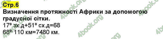 Відповіді Зошит Географія 7 клас Стадник. ГДЗ