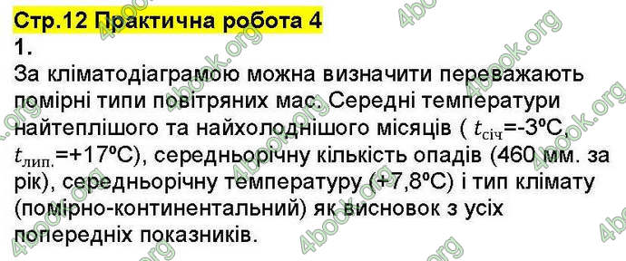 Відповіді Зошит Географія 7 клас Стадник. ГДЗ