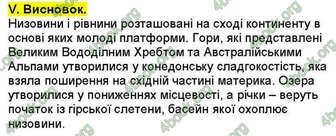 Відповіді Зошит Географія 7 клас Стадник. ГДЗ