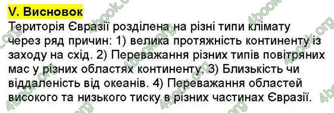 Відповіді Зошит Географія 7 клас Стадник. ГДЗ