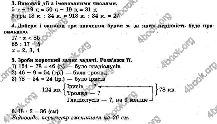 Відповіді Математика ДПА 2018 Пархоменко. ГДЗ