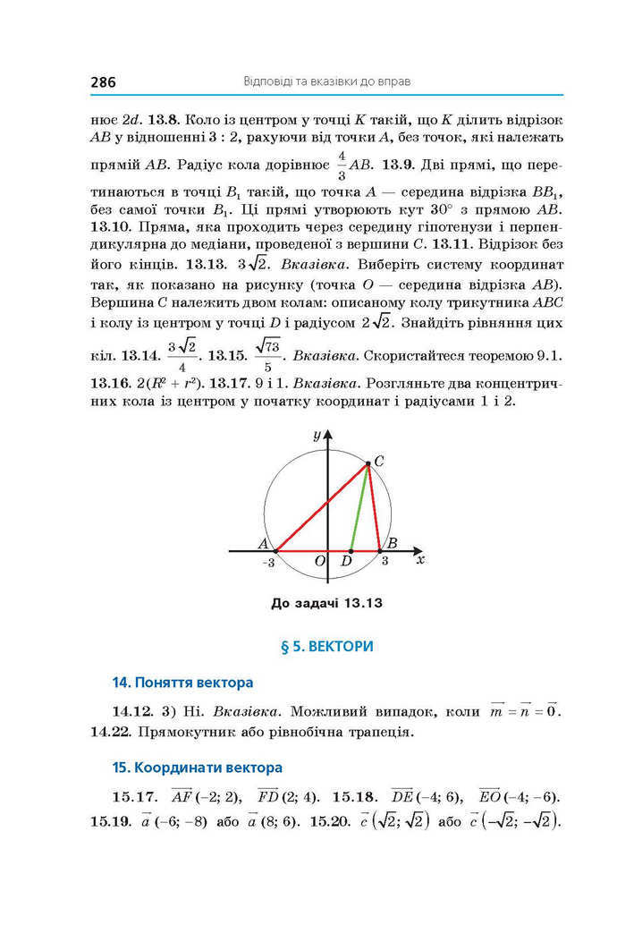 Геометрія 9 клас Мерзляк 2017 (Погл.)