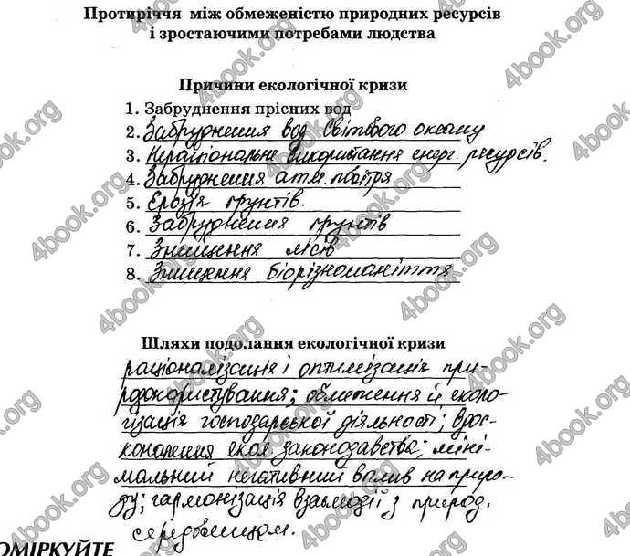 Відповіді Зошит Біологія 9 клас Андерсон 2017. ГДЗ