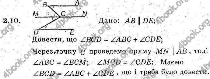 Відповіді Геометрія поглиблений 8 клас Мерзляк 2009. ГДЗ