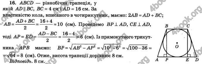 Відповіді Збірник ДПА Математика 9 клас Бевз 2018