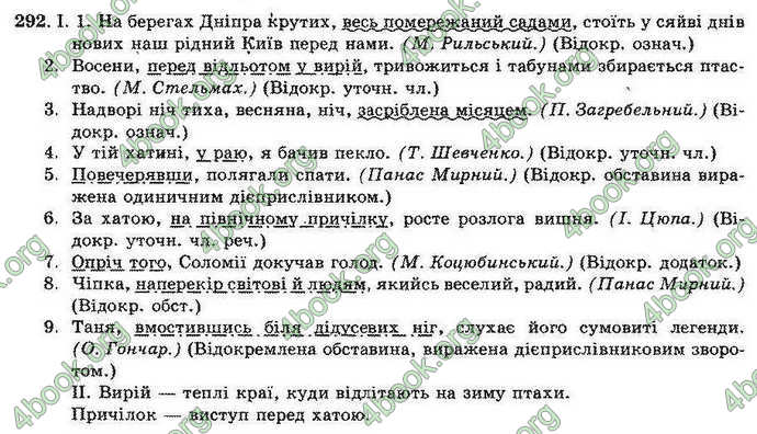 Відповіді Українська мова 11 клас Біляєв. ГДЗ
