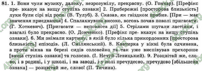 Відповіді Українська мова 10 клас Біляєв. ГДЗ