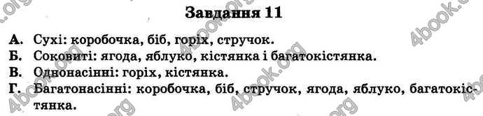 Відповіді Збірник ДПА Біологія 9 клас Ягенська 2018