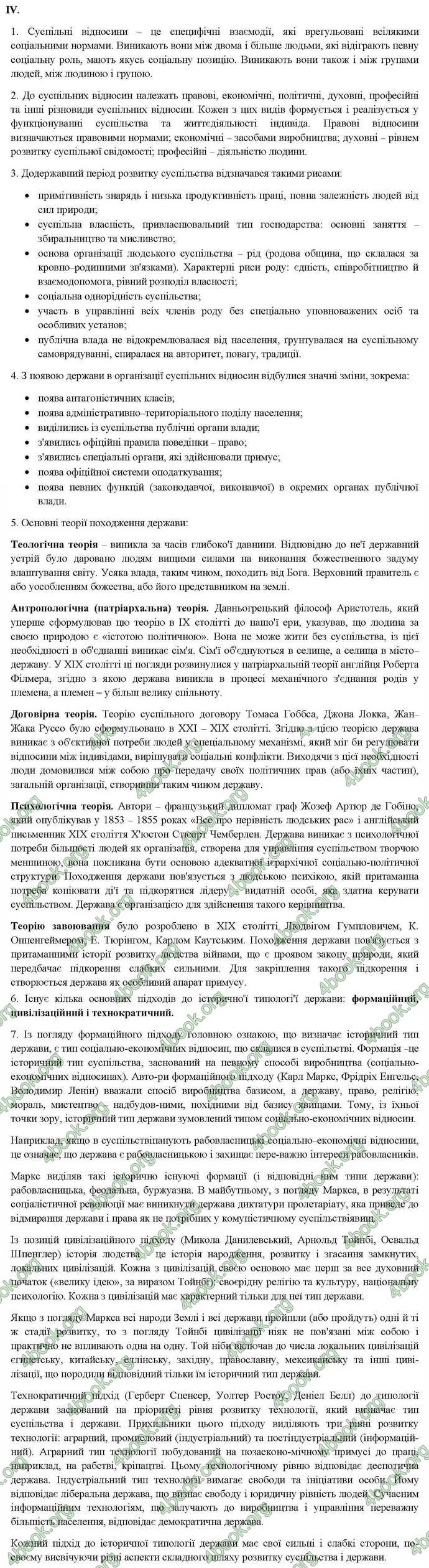 Відповіді Правознавство 10 клас Гавриш. ГДЗ