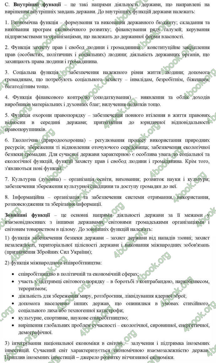 Відповіді Правознавство 10 клас Гавриш. ГДЗ