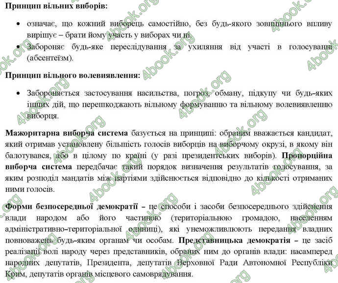 Відповіді Правознавство 10 клас Гавриш. ГДЗ