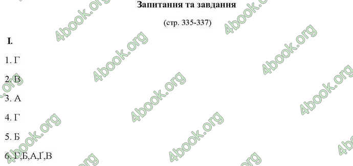 Відповіді Правознавство 10 клас Гавриш. ГДЗ