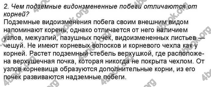 Ответы Биология 6 класс Костиков